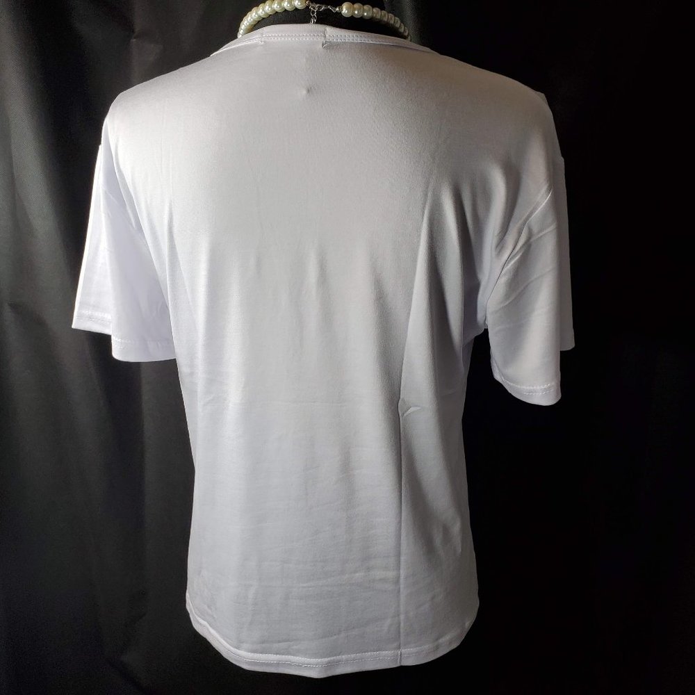 Vogue Disney Princess Aurora White T-Shirt - Picture 4 of 11